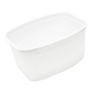 Vanička plastová biela 500 ml