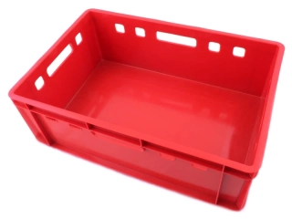 Prepravka plastová E2 červená